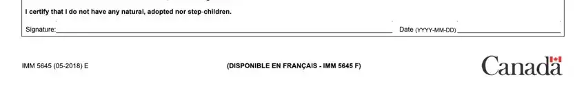 Form Imm 5645 ≡ Fill Out Printable Pdf Forms Online 1141