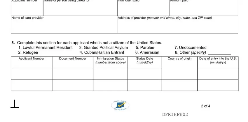 Filling in how to indiana form healthy plan part 4