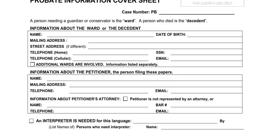 Filling in arizona closing the estate as personal representative step 2