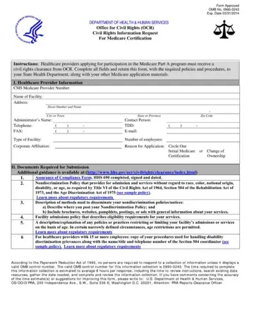 Information Request Medicare Form Preview