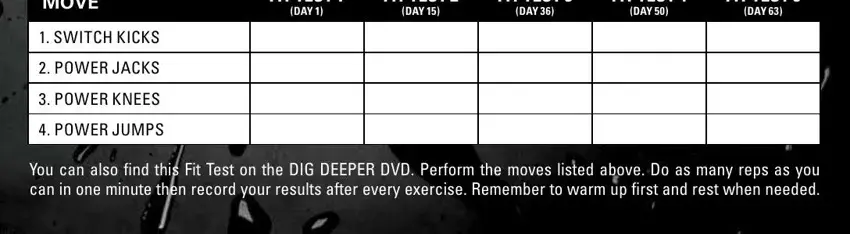 insanity fit test dvd