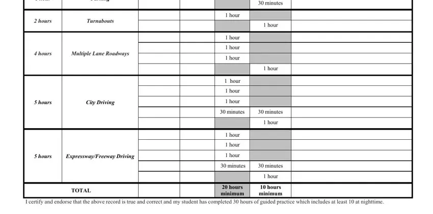 Texas Dps Driving Log ≡ Fill Out Printable PDF Forms Online