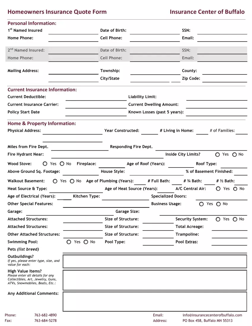 Quotation Sheet