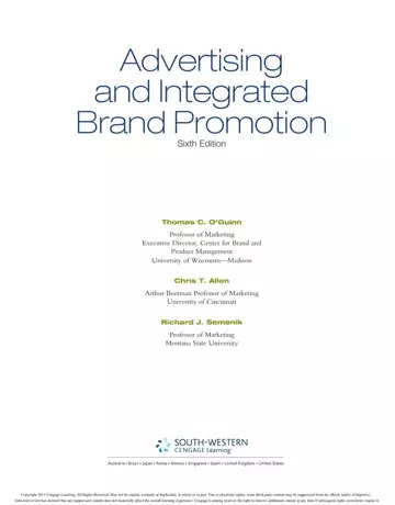 Integrated Brand Promotion Preview