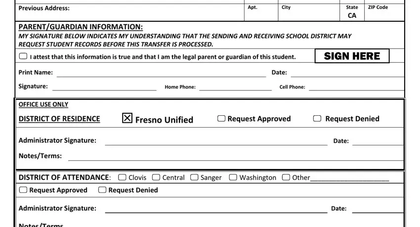 Filling in fusd transfer stage 2