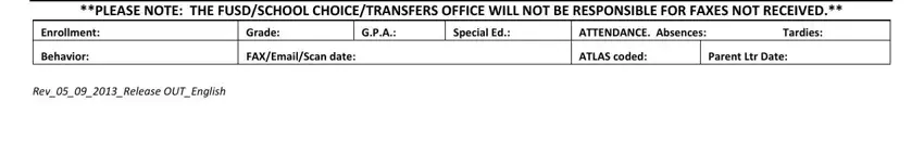 step 3 to filling out fusd transfer