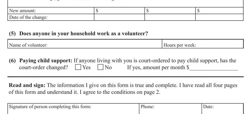 step 5 to finishing snap oregon form