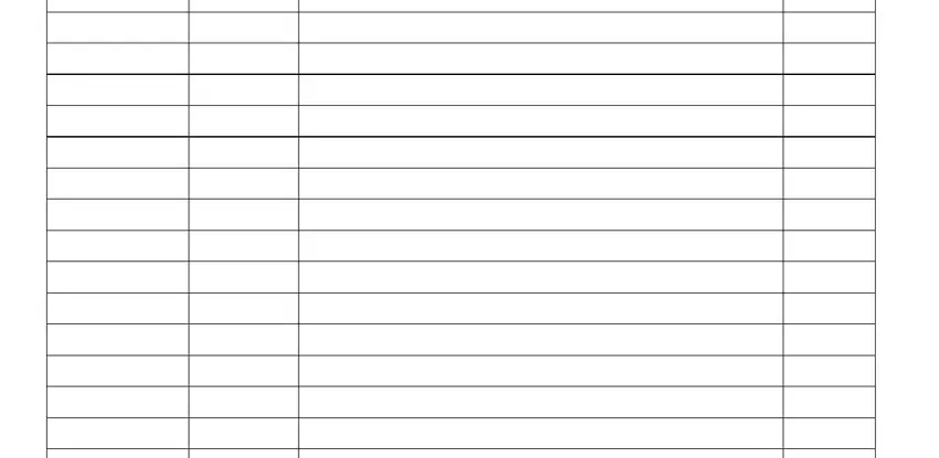 Entering details in printable consignment inventory sheet part 2