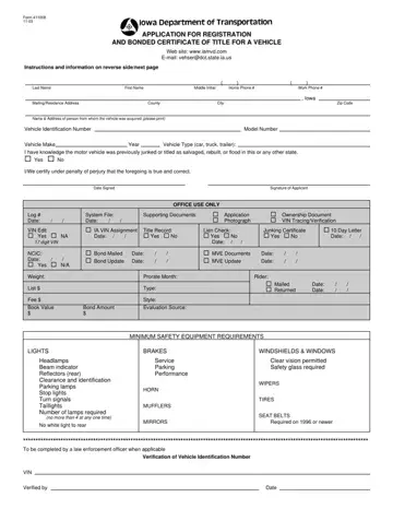 Iowa Form 411008 Preview