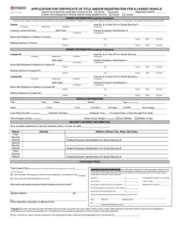 Iowa Form 411179 Preview