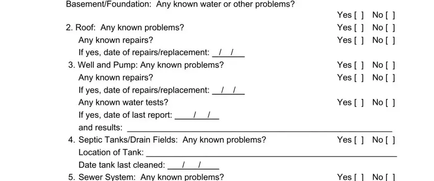 step 2 to completing seller disclosure form iowa