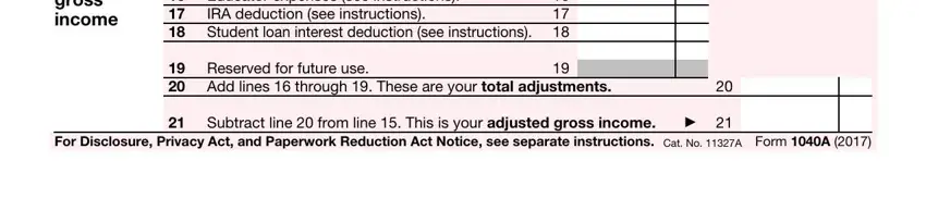 part 3 to finishing 1040a 2019 tax form