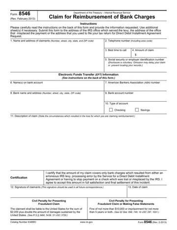 Irs Form 8546 Preview