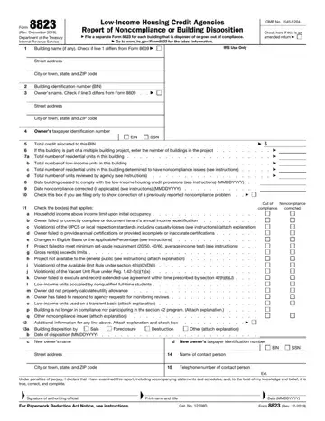 Irs Form 8823 Preview