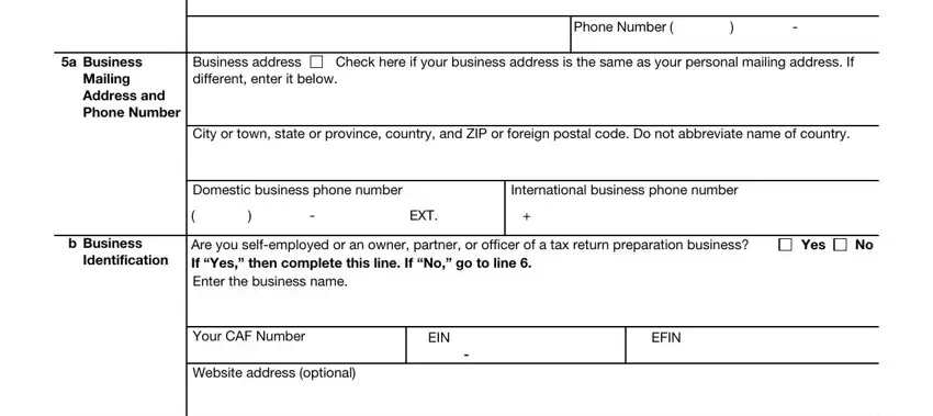 stage 2 to entering details in Irs Gov Ptin Renewal