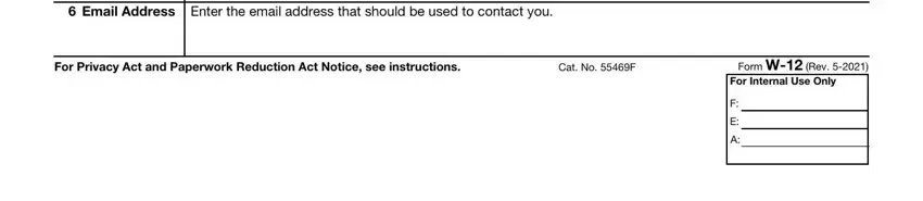 Email Address Enter the email, For Privacy Act and Paperwork, Cat No F, Form W Rev, and For Internal Use Only in Irs Gov Ptin Renewal