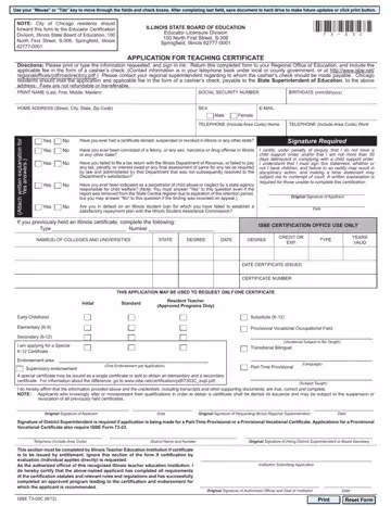 Isbe Form 73 03C Preview