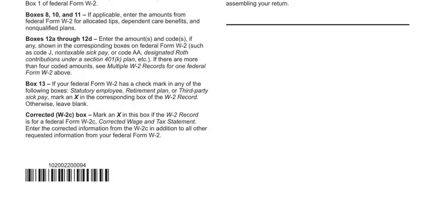 Completing form it 2 part 3