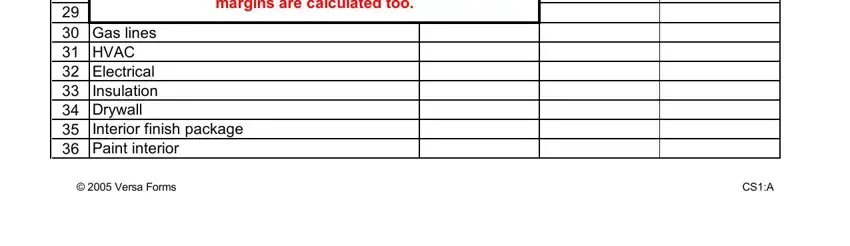 part 3 to finishing itemized bid template