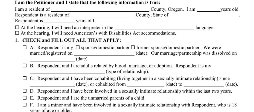 oregon jackson restraining order CountyStateof, yearsold, language, CountyOregonIam, yearsold, marriedregisteredon, date, typeofrelationship, dateorcohabitedfrom, dateto, date, and yearsofageorolder fields to fill