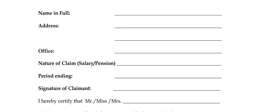 example of empty fields in accountant general jamaica life certificate form