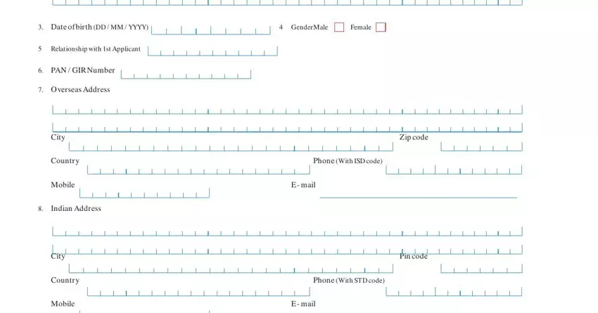 part 5 to filling out j k bank account transfer application