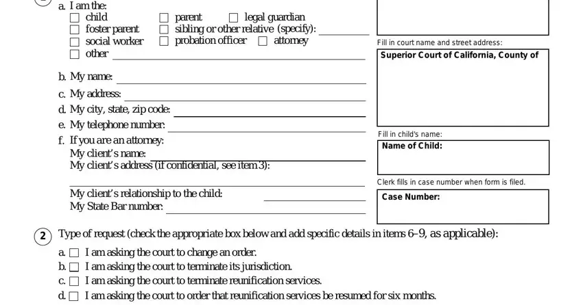 how to california 180 form spaces to complete