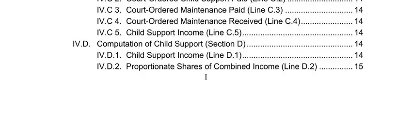 how to ks child support USE OF THE GUIDELINES fields to fill