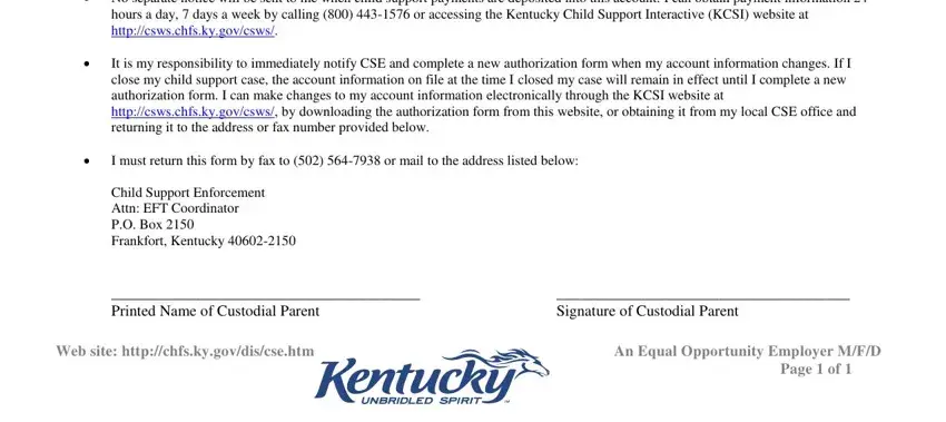 stage 2 to finishing kentucky child support intake forms