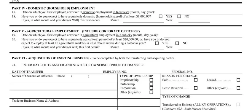 Filling out kentucky unemployment tax form part 4