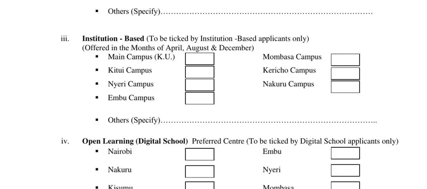 Entering details in kenyatta university website part 4
