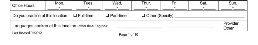 La Standardized Credentialing Application Pdf Form Formspal 4269