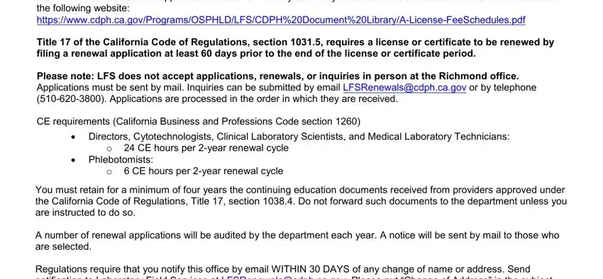 lab 177 fields to complete