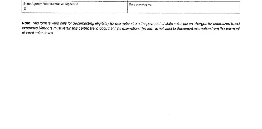 Finishing louisiana tax exempt form pdf step 2