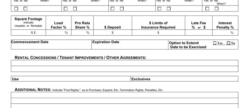 Completing lease abstract example stage 2