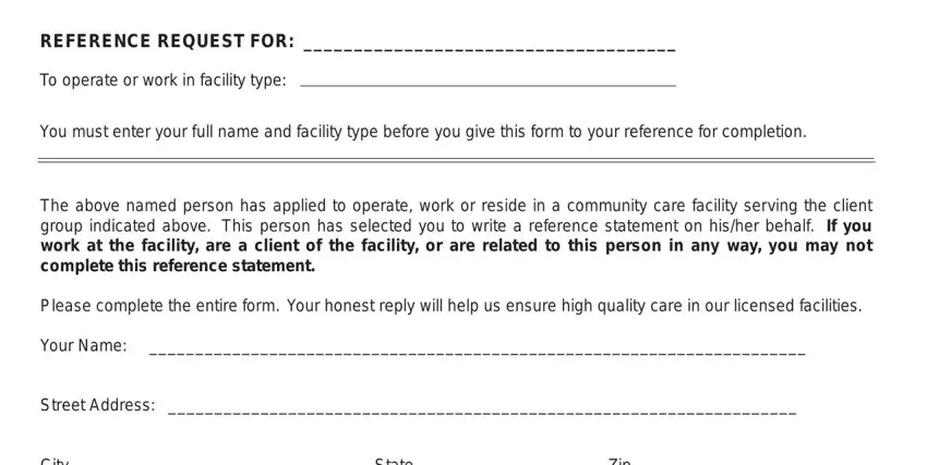 reference how lic make spaces to complete