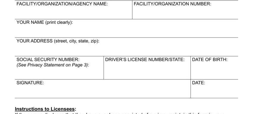 step 3 to finishing 508 criminal record form