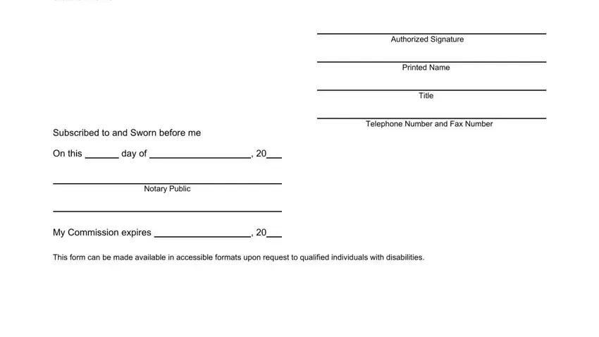 Finishing printable wisconsin lien waiver form step 2