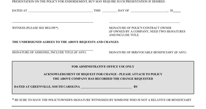 Completing life secure insurance company po box 19085 greenville part 3