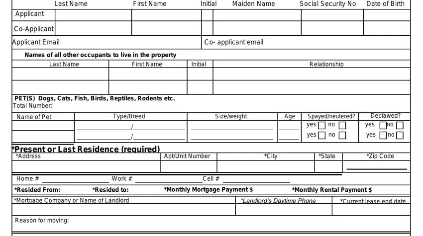 Finishing lonf and foster rental application form lf182 2013 part 4