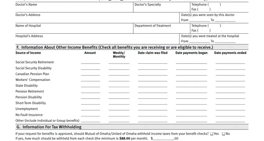 part 5 to completing metlife long term disability forms