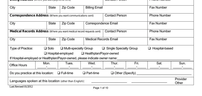 part 2 to finishing Louisiana Credentialing Application