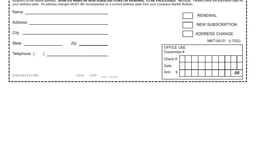 stage 1 to completing louisiana market bulletin current issue