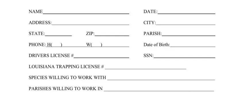 pdf ldwf nwco handbook fields to complete