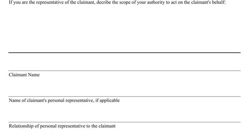 step 4 to filling out loyal form policy