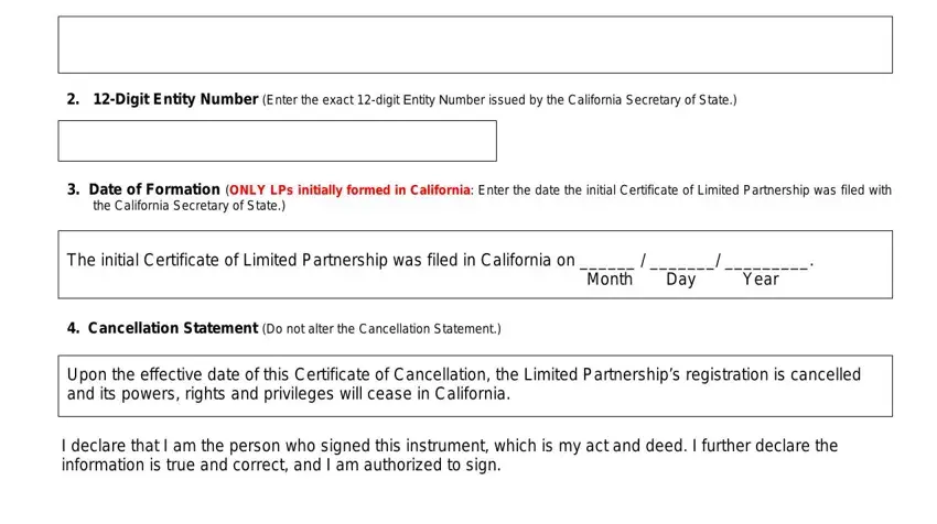 part 3 to entering details in form 4 sos