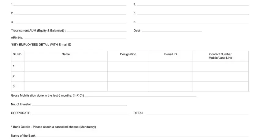 l t distributor login Your current AUM Equity  Balanced, ArN No, KEY EMPloYEES DETAIl wITh Email ID, Debt, Sr No, Name, Designation, Email ID, Contact Number Mobileland line, Gross Mobilisation done in the, No of Investor, CorPorATE, Bank Details  Please attach a, Name of the Bank, and rETAIl fields to fill