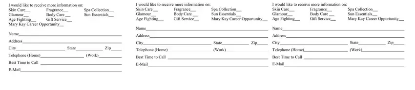 portion of empty spaces in printable mary kay gift certificate