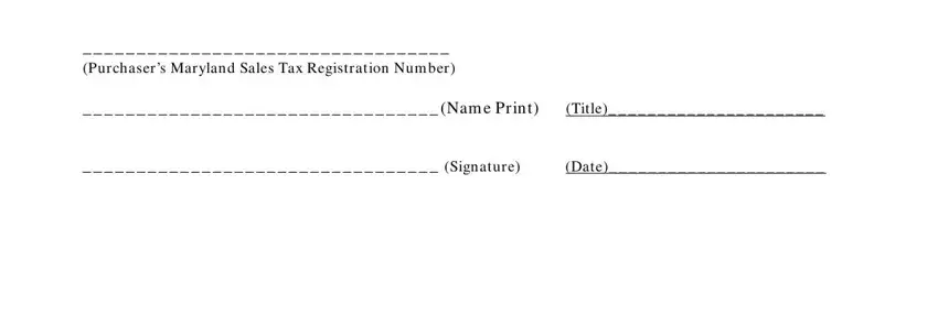 resale certificates maryland  fields to fill out