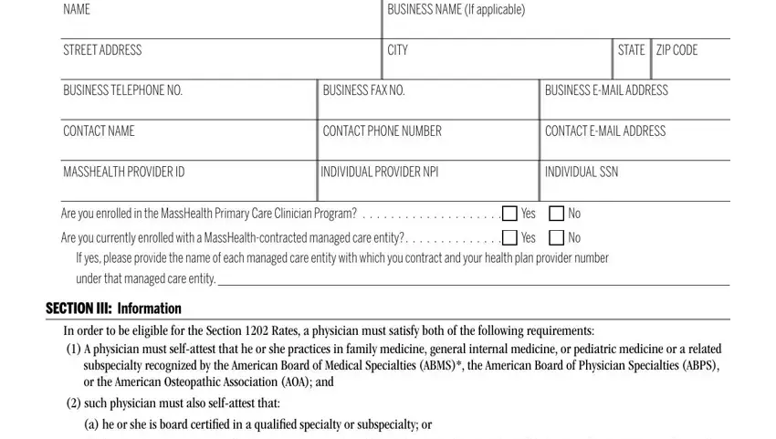 Massachusetts Form Aca 1202 fields to fill in